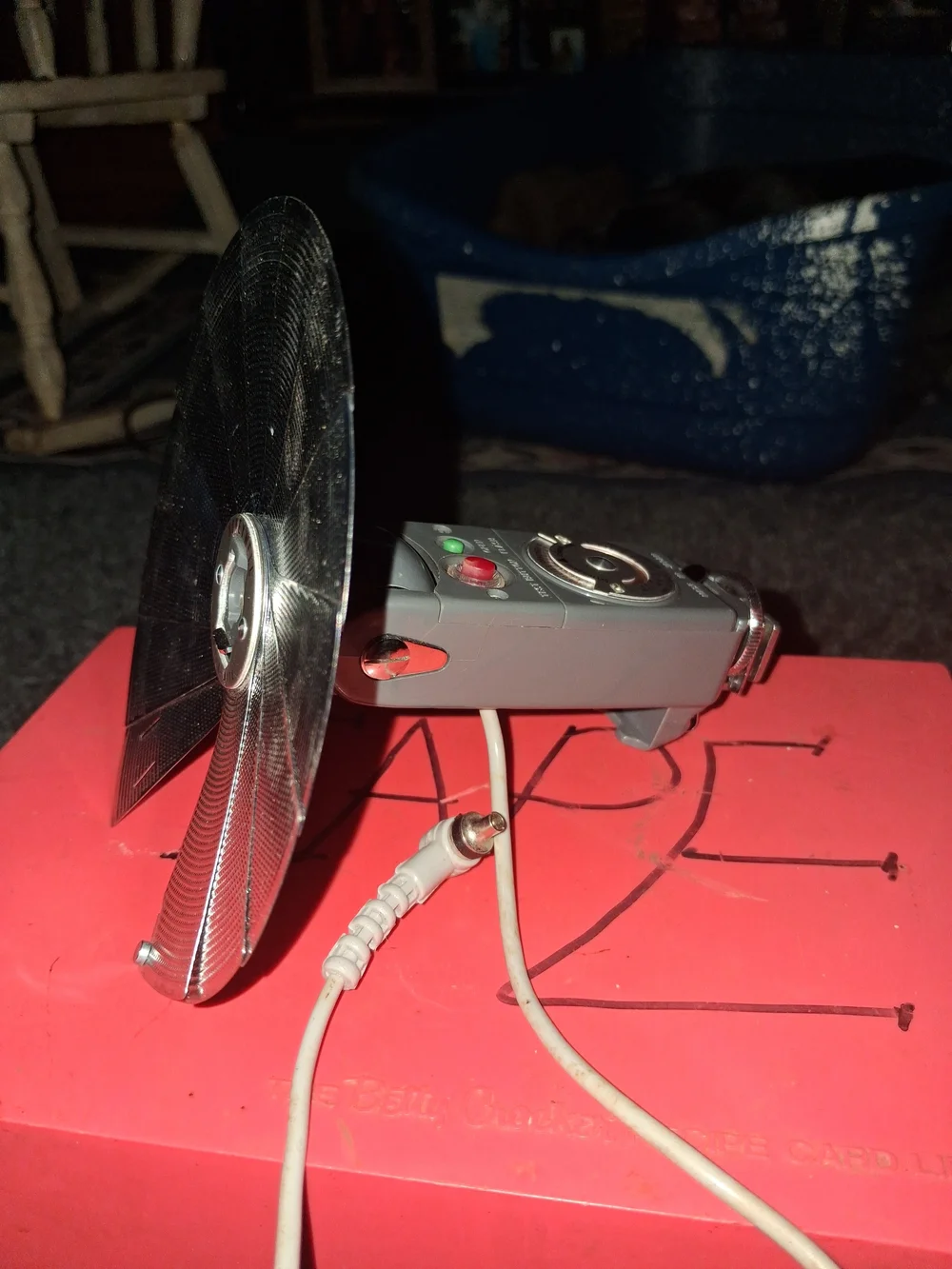 Silver Parabolic Reflector for Photo/Video Flashes